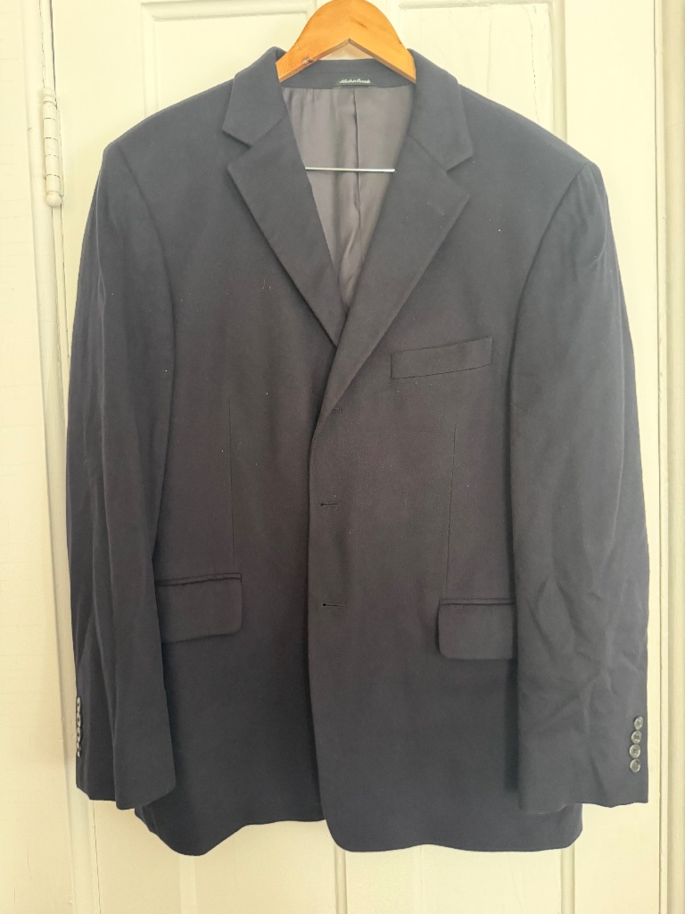 J Crew Navy Cashmere Blazer
